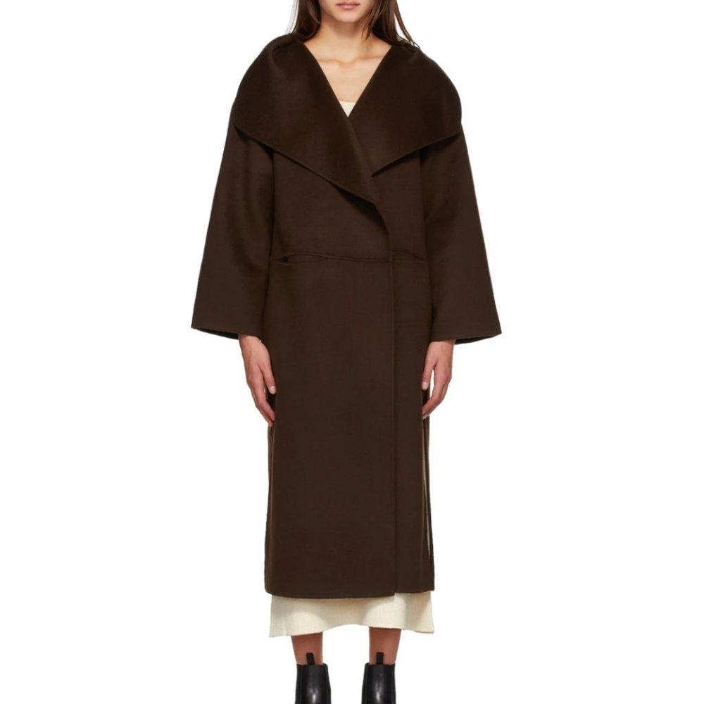 Toteme Annecy Coat Brown XXS